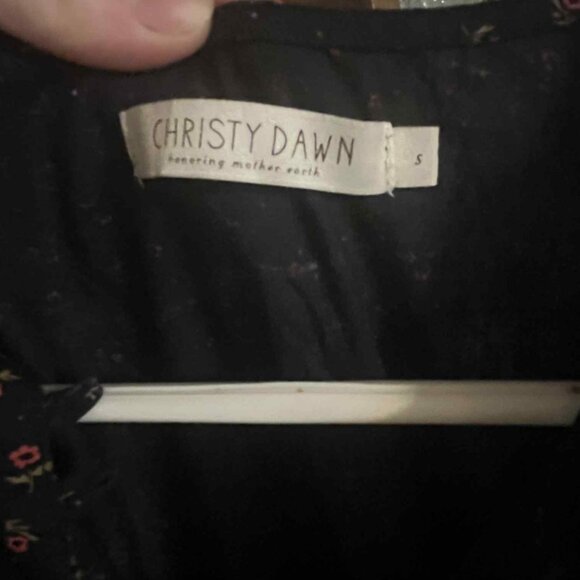 Christy Dawn Robin Dress in Noir Pollinator Garden - Picture 3 of 6